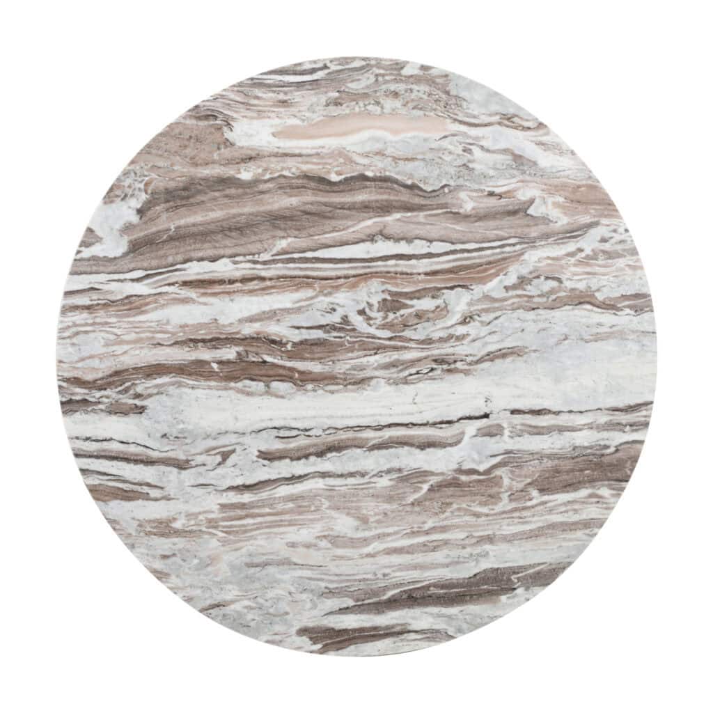 Natuurlijke marmeren vloer met elegante bruin-witte patronen, perfect voor luxe interieurdesigns.