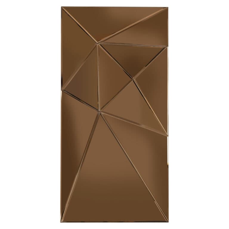 Décoration murale moderne en bois aux motifs géométriques pour la décoration d'intérieur.