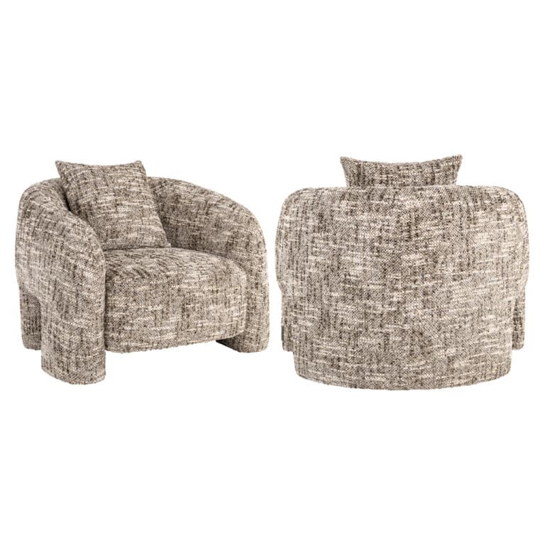 Luxe textured armchair set for elegant living room decor, comfortable and stylish furniture.