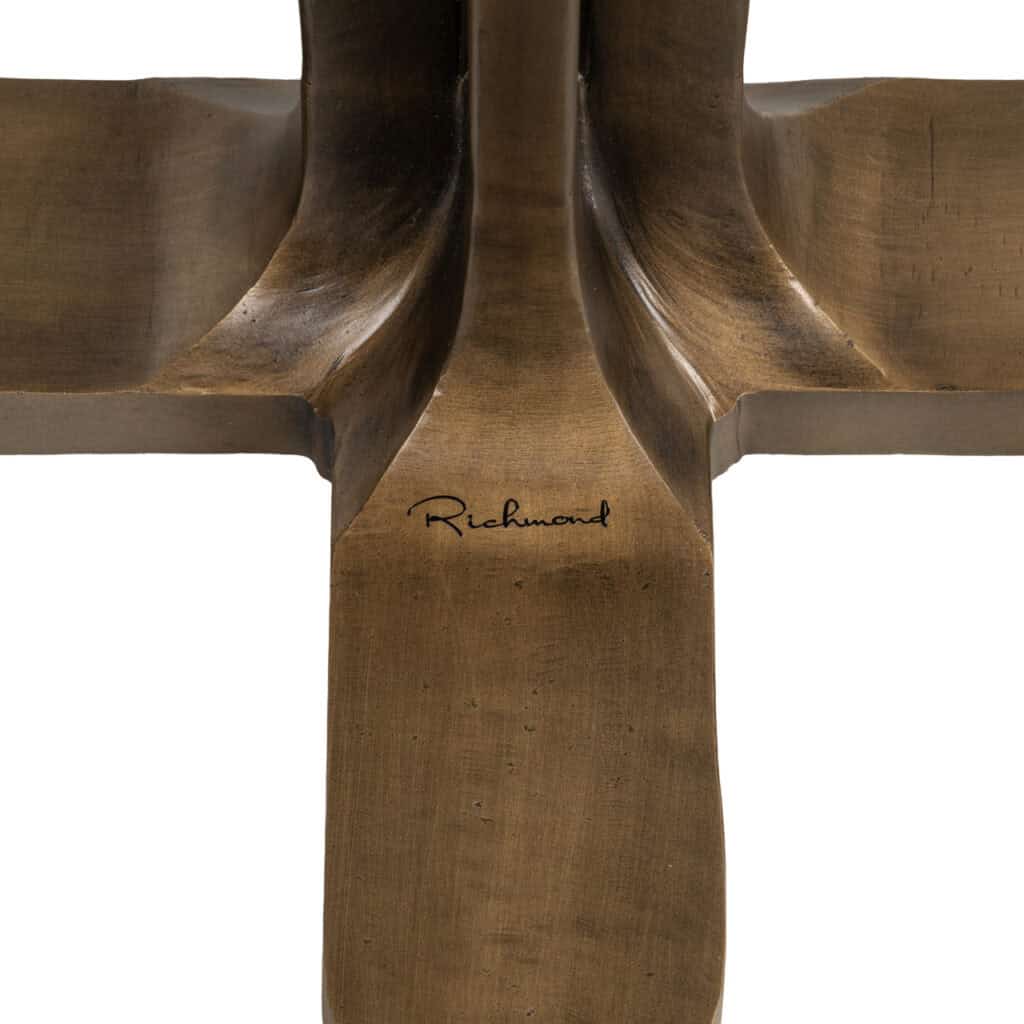 Unieke houten meubel met Richmond handtekening, ambachtelijk vakmanschap.