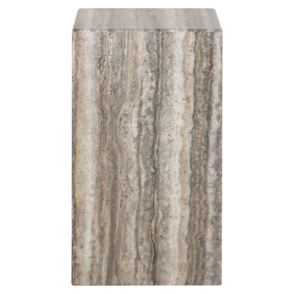 Kunststof badkamerkast met marmerlook, duurzaam en stijlvol, perfect voor moderne badkamers.