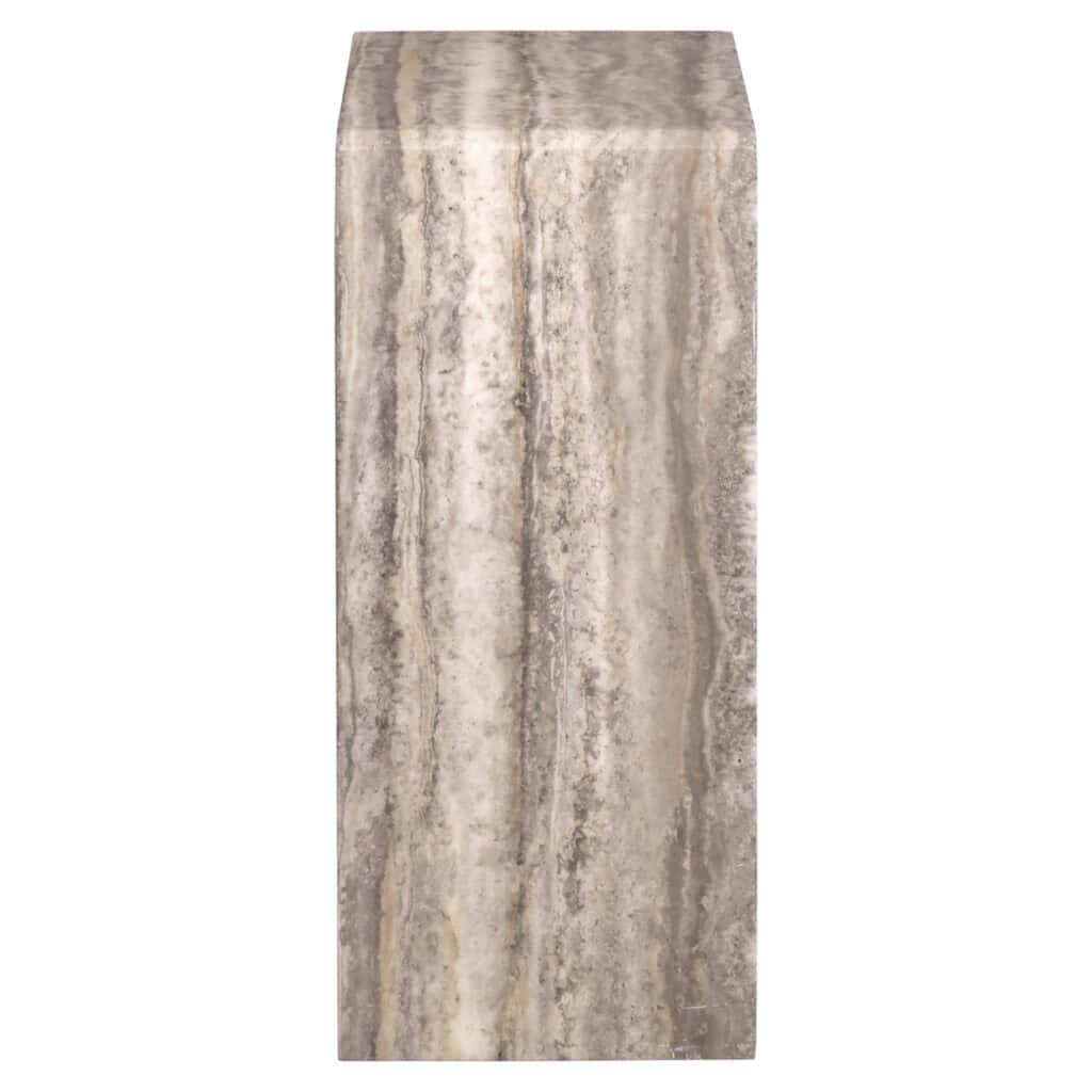 Kunststof badkamermeubel met marmerlook, duurzaam en stijlvol, perfect voor moderne badkamers.