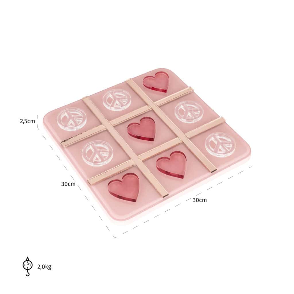 Chocolade met hartvorm en logo's in geschenkdoos, 30x30 cm, 2 kg.