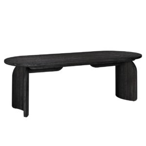 Fairmont dining table Fairmont dark coffee color, modern design.