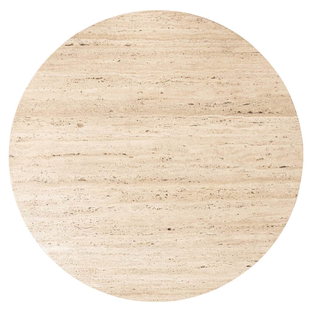 Natuurlijke marmeren tafel voor stijlvolle woonkamers.