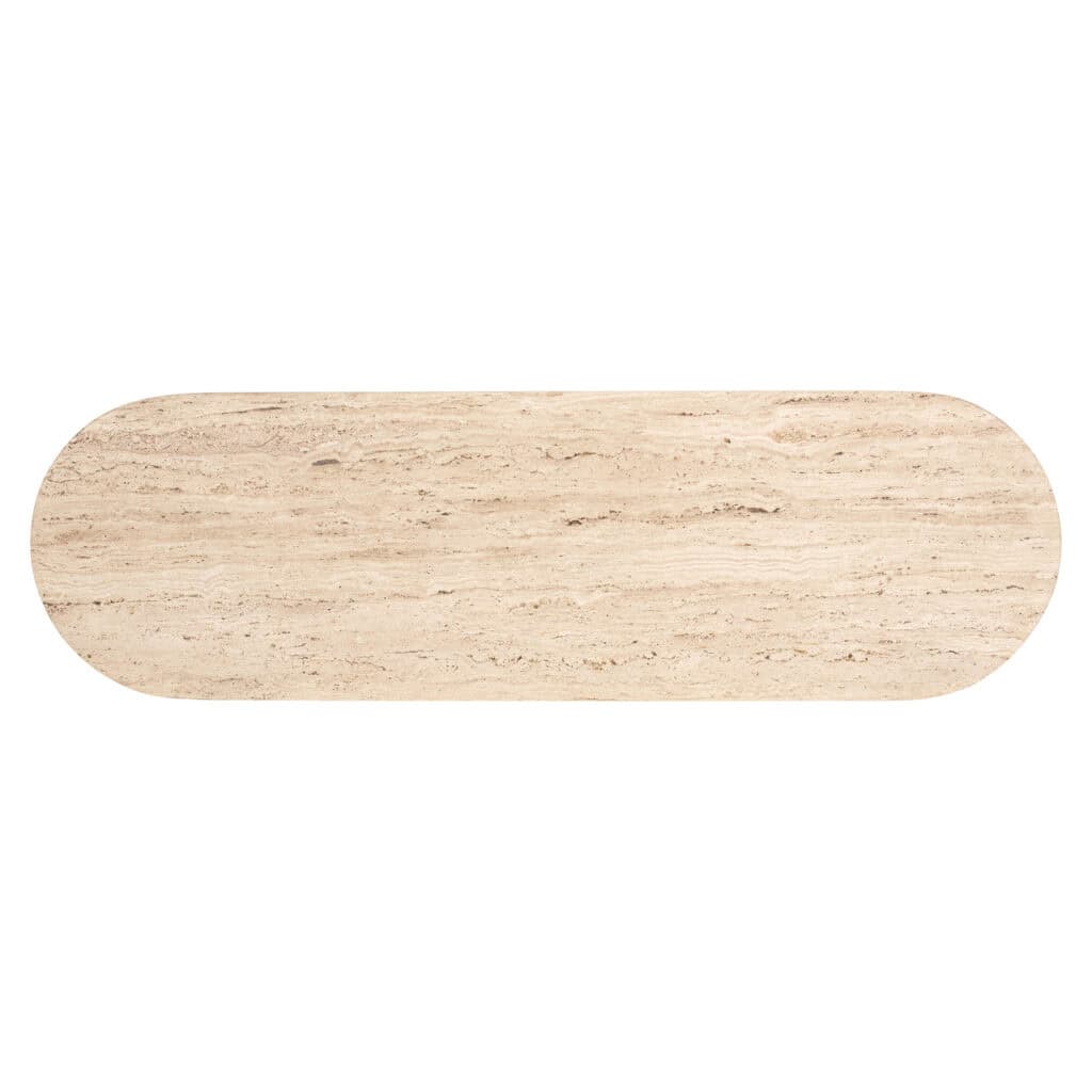Console en bois Hampton, couleur marron foncé, pour un style d'intérieur moderne.