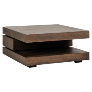 Table de salon moderne en bois brun Table de salon  Richmond Interiors.