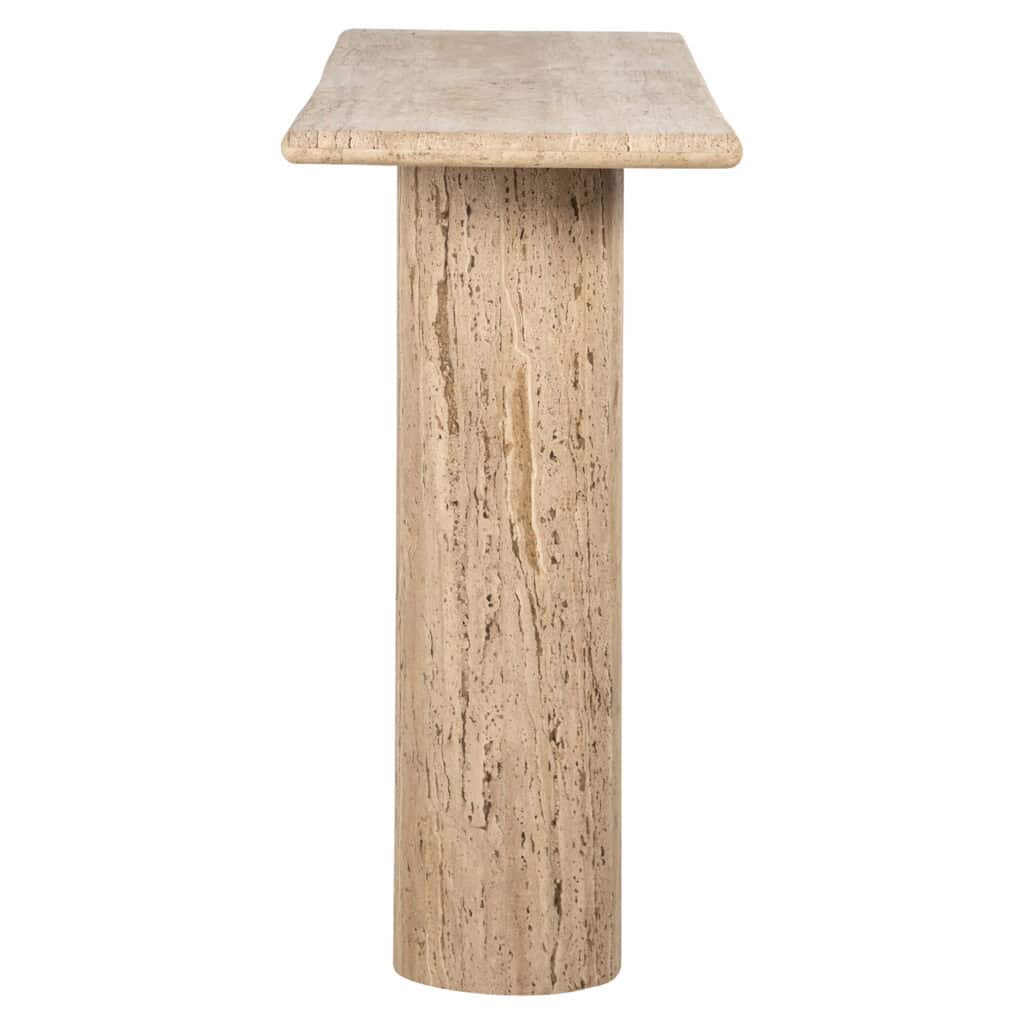 Houten console Hampton zand 140, elegant en functioneel meubelstuk.
