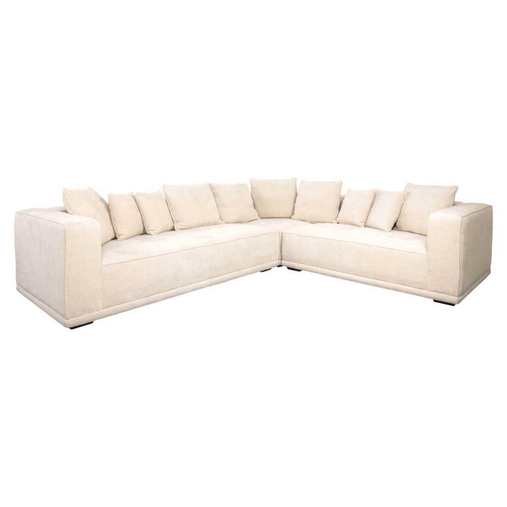 Luxe Niagara beige bank van Richmond Interiors voor elegante woonkamers.