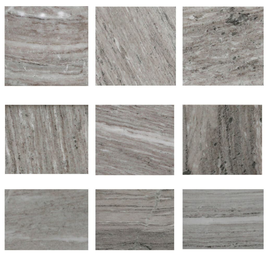Structures en pierre de couleur sable naturel pour la décoration d'intérieur.