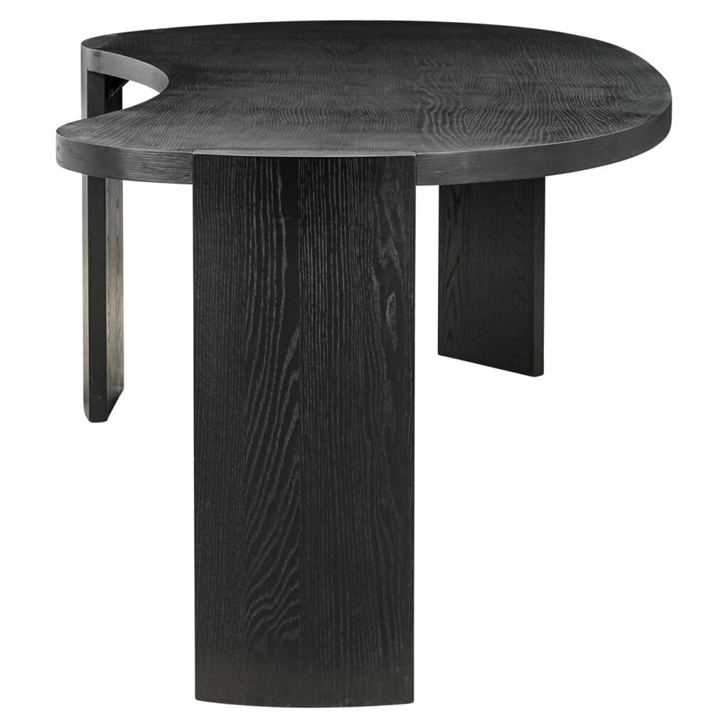 Eettafel Navarino donker hout, modern design, Richmond Interiors.