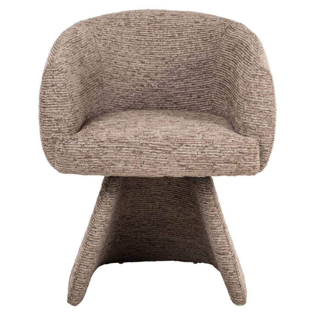 Comfortabele gestoffeerde fauteuil met moderne uitstraling, perfect voor stijlvolle woonruimtes.