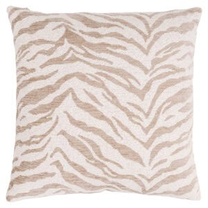 Zebra print sierkussen voor stijlvolle interieurdecoratie.