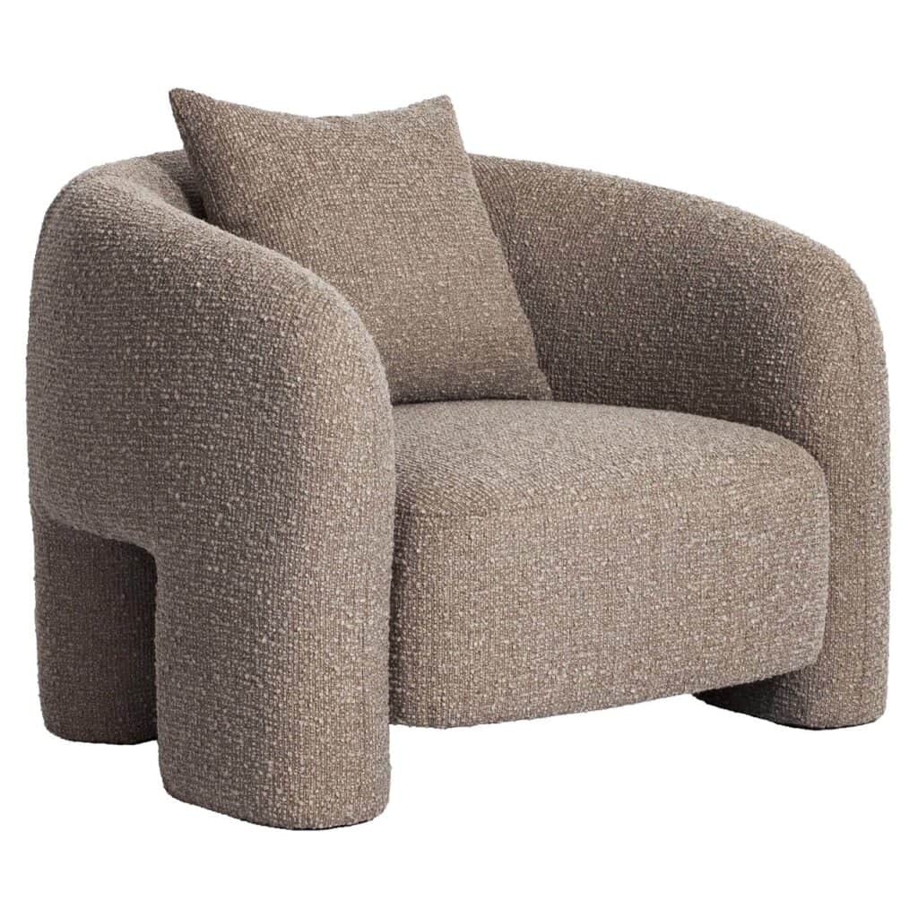 A Sofa with soft upholstery and a modern design, perfect for stylish living spaces.