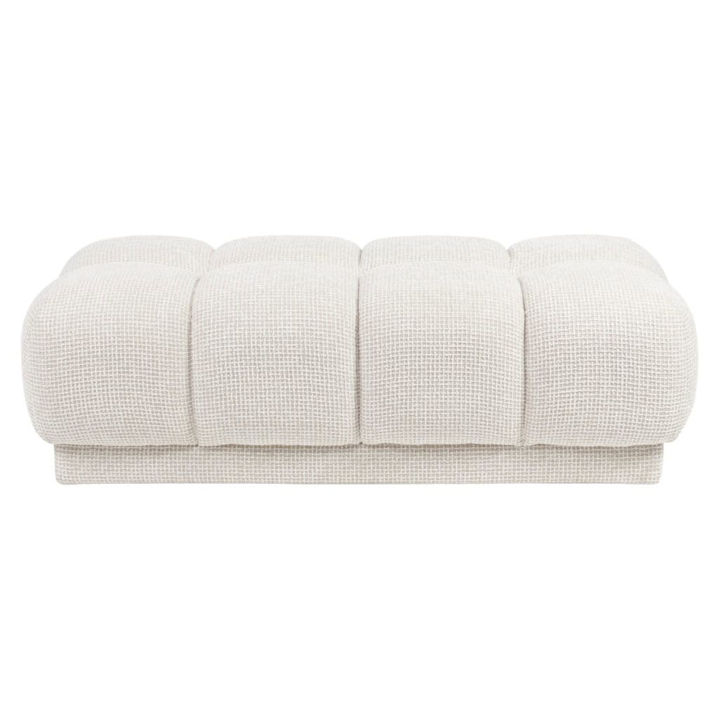 Modernes weißes Sofa bequemen Kissen für eine stilvolle Inneneinrichtung.