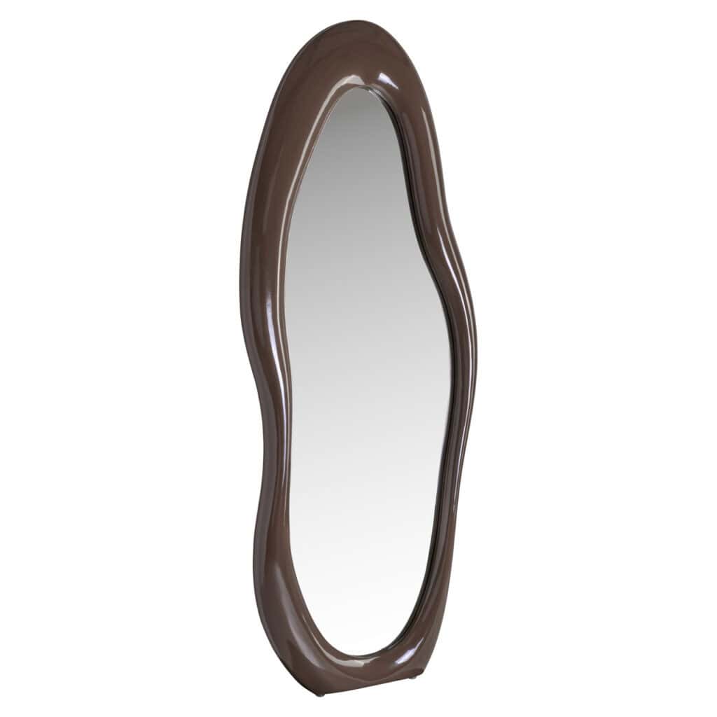 Elegant Zia mirror in Chestnut for modern interiors.