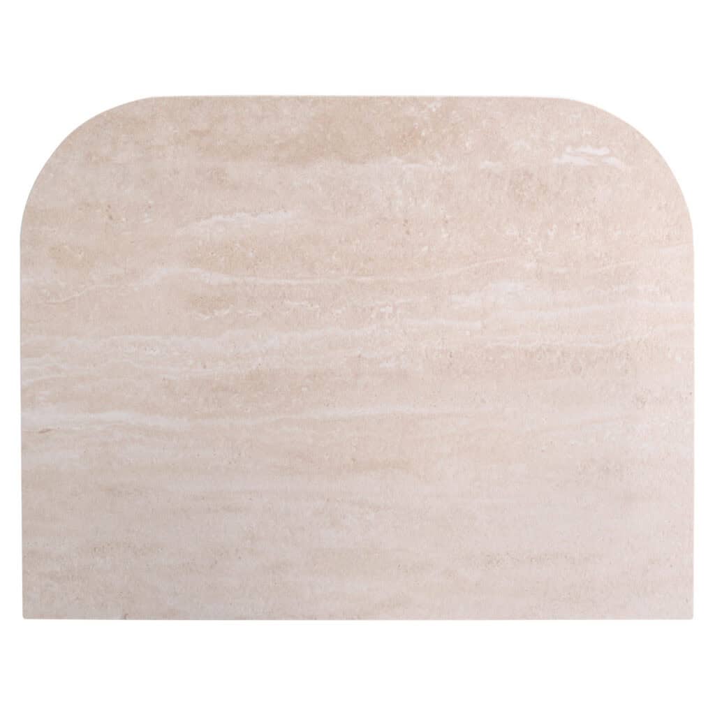 Nachtkastje Nando in bruin hout, modern design, perfect voor slaapkamer.