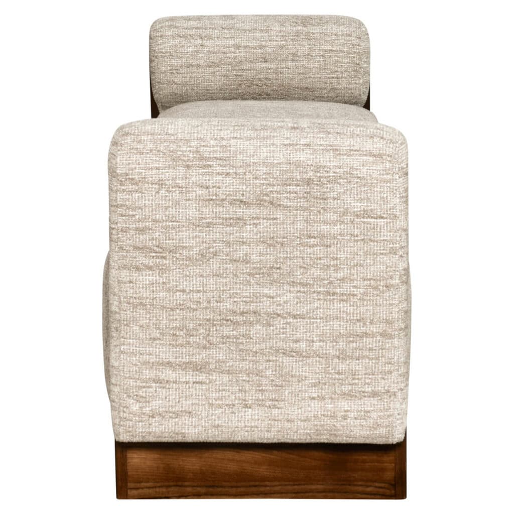 Bank Winslov zachte softweave fauteuil met houten onderstel.