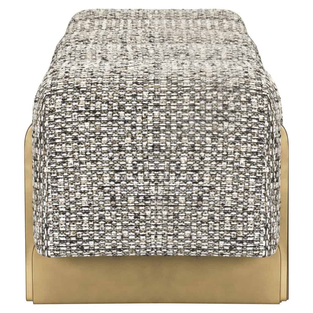 Bank Caleo Cobblestone bank met textuur en moderne uitstraling.