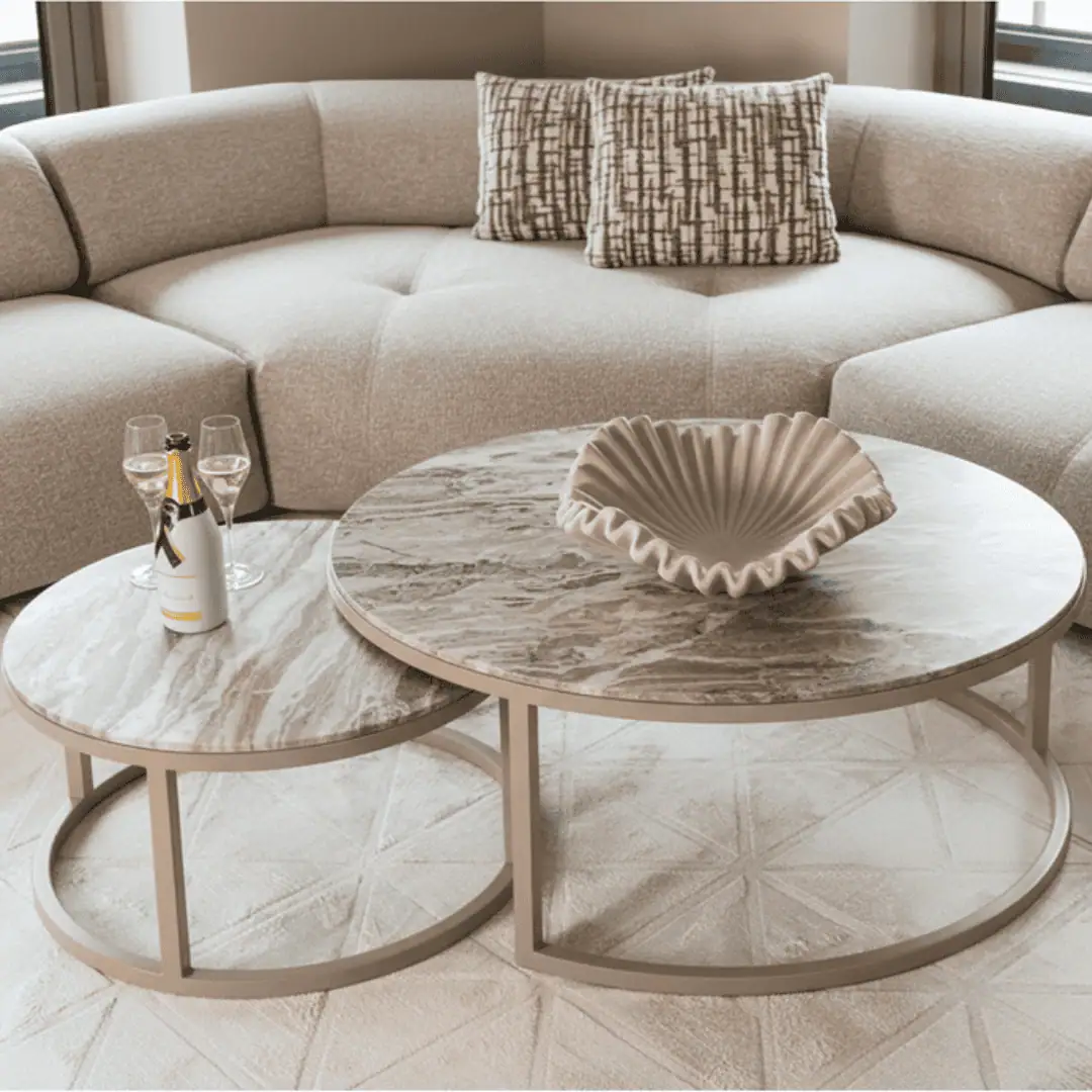 Luxurious living room with Sofa beige Sofa decorative pillows.