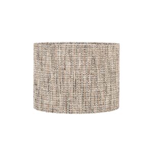 Moderne lampenkap met textuurrijke stof voor interieurdecoratie.