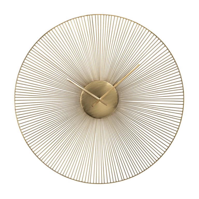 Goldene Uhr „ Audrey “ mit klaren Linien und modernem Design.