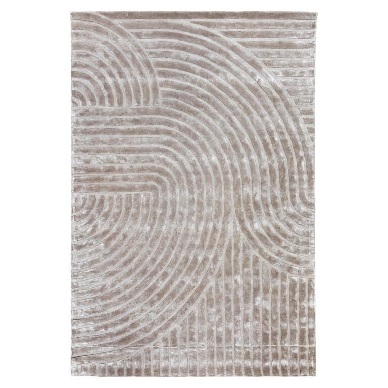 Modern beige Carpet a geometric pattern for the living room.