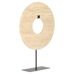 Manou decorative object on a stand, modern design.