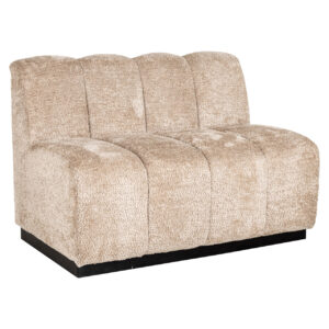 Beige Hillpark Sofa, perfect for dining rooms—modern and comfortable.