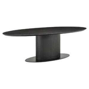 Table à dîner Gordon  coffee e foncé 210, design moderne, finition en bois, spacieux . Table à dîner