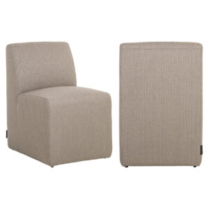Taupe Riva outdoor eetkamerstoel, comfortabele en stijlvolle tuinmeubelen.
