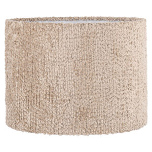 Emily beige lampshade for atmospheric interior lighting.