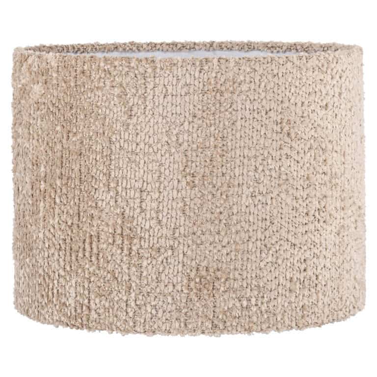 Emily beige lampshade for atmospheric interior lighting.