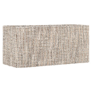 Modern lampshade in trendy natural colors for stylish lighting.