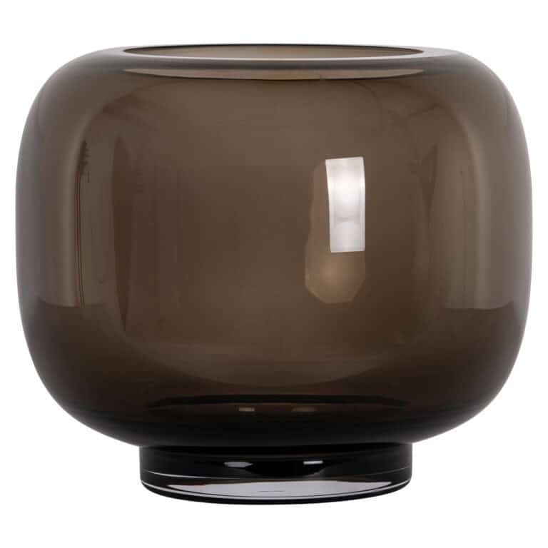Elegant brown Hurricane light a glossy finish for interior decoration.