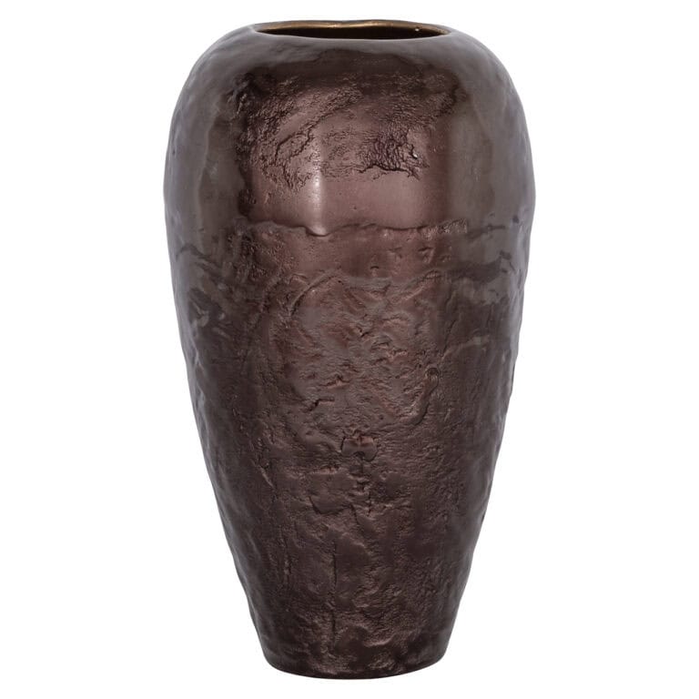 Donkerbruine vaas Jillisa van Richmond Interiors, elegant en modern design.