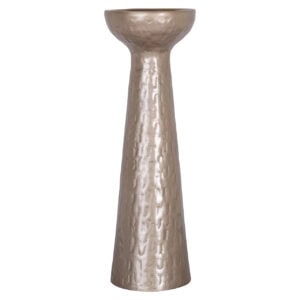 Large, textured beige " Candle holder " rug with a modern design for interior decor.