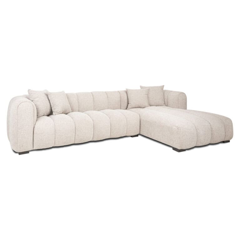Canapé lounge naturel de luxe Canapé des coussins confortables.