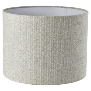 Light gray Zera Biscotti 50Ø lampshade for interior decoration.