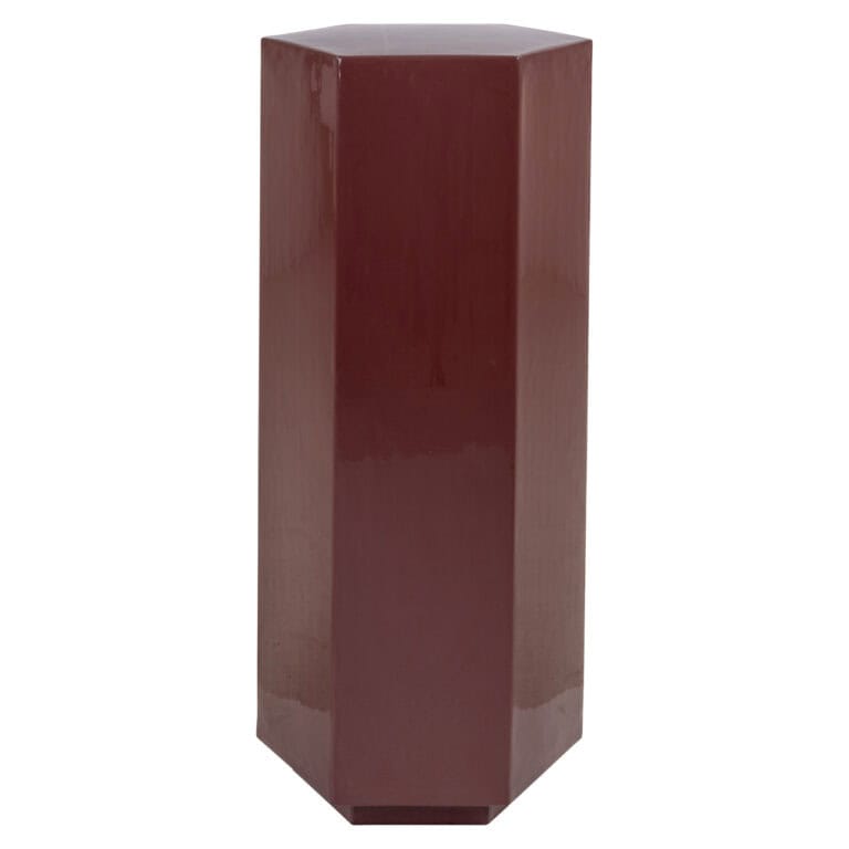 Säule Lora in Sable-Braun, ein elegantes Wohnaccessoire von Richmond Interiors.
