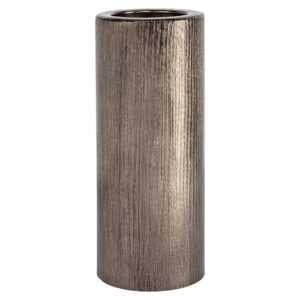 Große „ brass  “Kerzenhalter Rio mit antikem Finish für den Innenbereich.