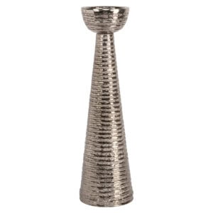 Candle holder Small bronze Jola with an antique finish.