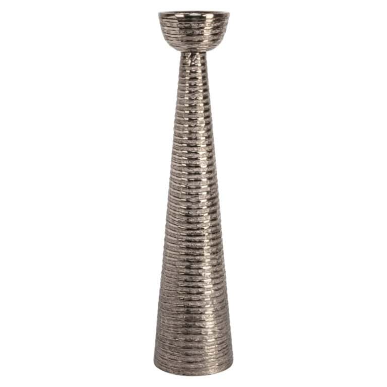 Großer antiker Kerzenhalter aus Bronze „Jola“.