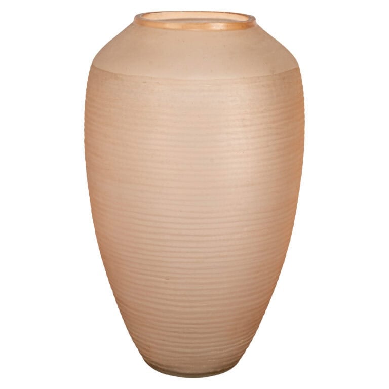 Rosa Vase „Vea“ von Richmond Interiors, handgefertigt und mit elegantem Design.
