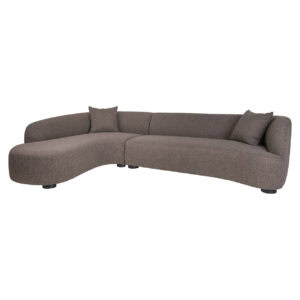 Canapé  Canapé s « chunky lounge » marron de la marque Pandora, à gauche, avec coussins.