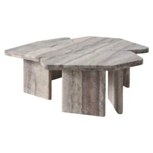 Moderne salontafel Westin van Richmond Interiors in grijs marmer.
