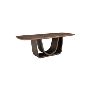 Moderne houten eettafel met uniek design van Richmond Interiors.
