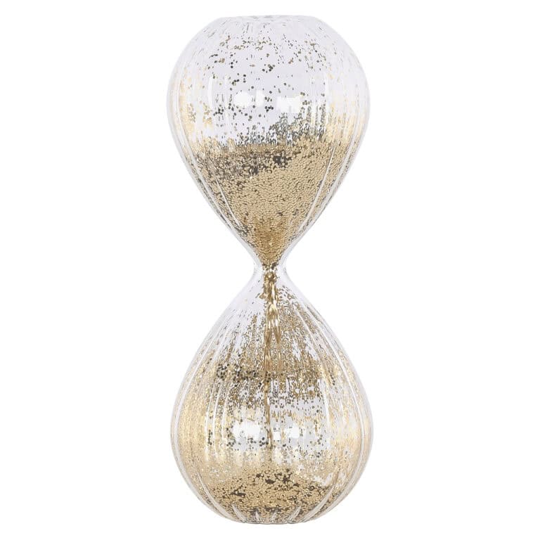 Eila goud decoratief object met glanzende afwerking.