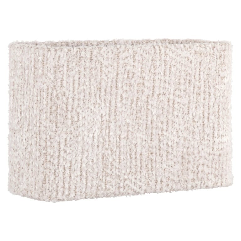 Abat-jour rectangulaire de couleur crème « Marly » pour la décoration d'intérieur.