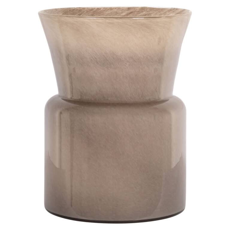 Taupe Vase « Milo » pour la décoration d'intérieur, par Richmond Interiors.